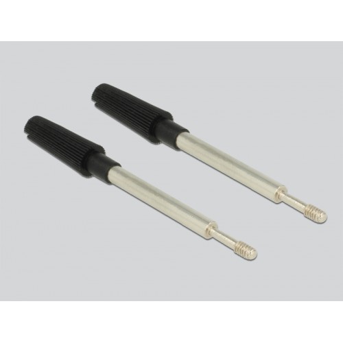 Delock Adapter USB 2.0 Type-A male  1 x Serial RS-232 DB9 male with screws and nuts ESD protection