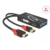 Delock Adapter HDMI male  DVI / VGA / DisplayPort female 4K black
