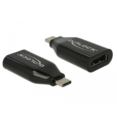 Delock Adapter USB Type-C™ male  HDMI female (DP Alt Mode) 4K 60 Hz
