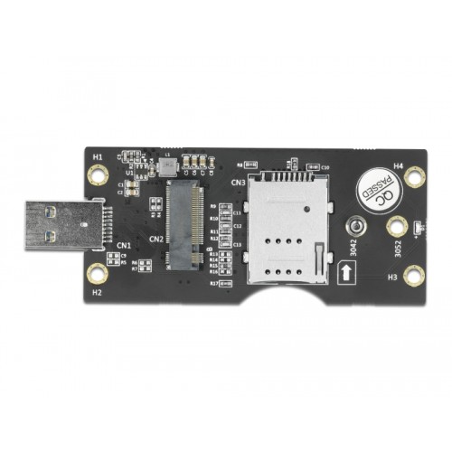 Delock USB 3.0 Converter Type-A male to M.2 Key B with SIM slot