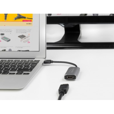 Delock Active mini DisplayPort 1.4 to HDMI Adapter 8K with HDR function 2