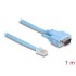 Delock Adapter RS-232 DB9 male to 1 x Serial RS-232 RJ45 male 1 m