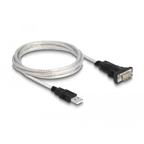 Delock Adapter USB 2.0 Type-A to 1 x Serial RS-422/485 male with 6 pin terminal block 5 V 1.8 m