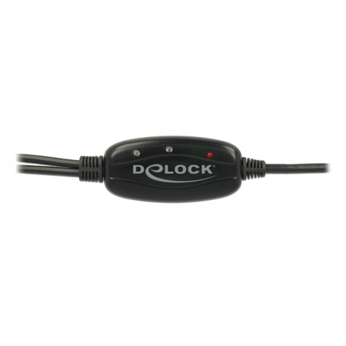 Delock Adapter USB 2.0 Type-A - 2 x Serial DB9 RS-232