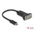 Delock Adapter USB Type-C™ > 1 x Serial DB9 RS-232