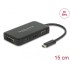 Delock Adapter USB Type-C™ male  VGA / HDMI / DVI / DisplayPort female black