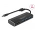Delock USB 5 Gbps Adapter USB Type-C™ to 3 x USB 5 Gbps Type-A Hub + 1 x HDMI (DP Alt Mode) 4K 30 Hz