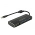 Delock USB 3.1 Gen 1 Adapter USB Type-C™ to 3 x USB 3.0 Type-A Hub + 1 x VGA (DP Alt Mode)
