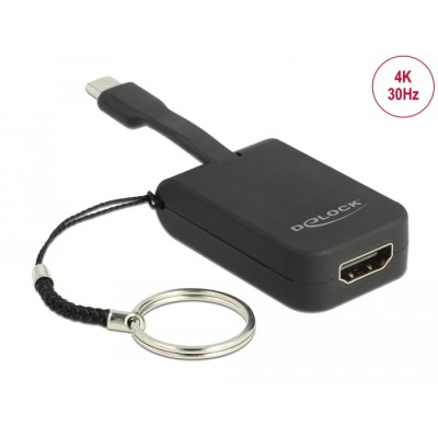 Delock USB Type-C™ Adapter to HDMI (DP Alt Mode) 4K 30 Hz - Key Chain