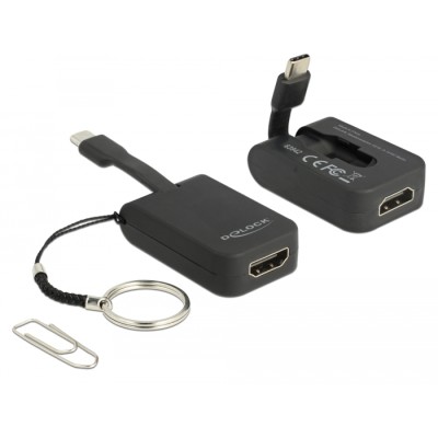 Delock USB Type-C™ Adapter to HDMI (DP Alt Mode) 4K 30 Hz - Key Chain 2