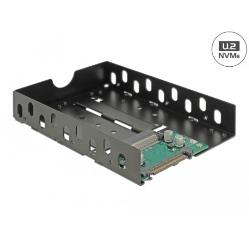 Delock Converter U.2 SFF-8639 to U.2 SFF-8639 with 3.5″ frame