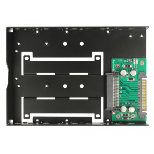 Delock Converter U.2 SFF-8639 to U.2 SFF-8639 with 3.5″ frame