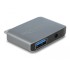 Delock Audio Adapter USB Type-C™ male - Stereo Jack female 3.5 mm + USB 3.0 A female