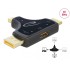 Delock 3 in 1 Monitor Adapter with HDMI / DisplayPort / mini DisplayPort in to HDMI out with 4K 60 Hz