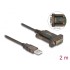 Delock Adapter USB 2.0 Type-A  1 x Serial DB9 RS-232