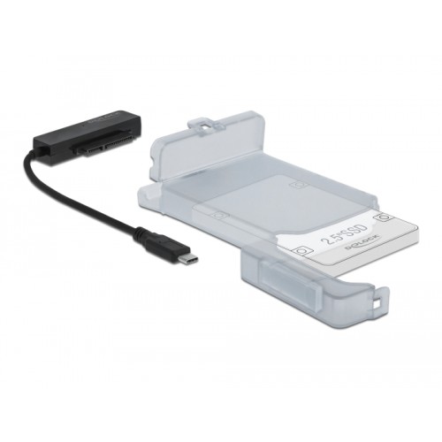 Delock USB Type-C™ to SATA Converter with 2.5″ Protection Cover