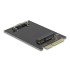 Delock SATA 22 pin male to mSATA slot Adapter