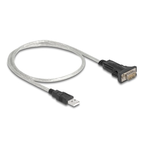 Delock Adapter USB 2.0 Type-A to 1 x Serial RS-422/485 male with 6 pin terminal block 5 V 0.5 m