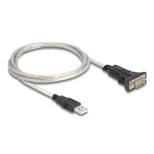 Delock Adapter USB 2.0 Type-A to 1 x Serial RS-422/485 male with 6 pin terminal block 5 V 1 m