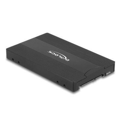 Delock Converter M.2 Key M NVMe SSD to U.2 or M.2 Key B SATA SSD to SATA - tool free 2