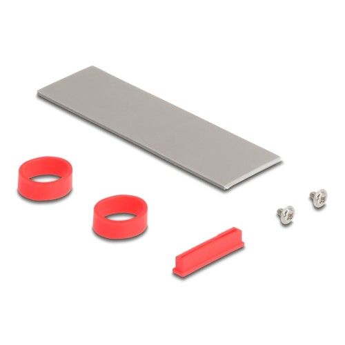 Delock Adapter M.2 Key E male to M.2 Key E slot - port saver and extension