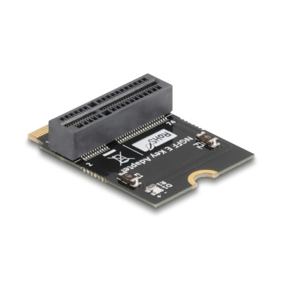 Delock Adapter M.2 Key E male to M.2 Key E slot 90° angled 2