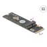 Delock Converter M.2 Key M male to M.2 Key E slot for USB and PCIe modules