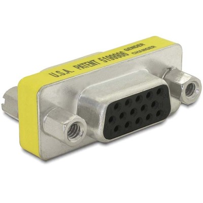 Delock Adapter Gender Changer VGA female to female