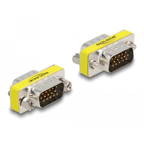 Delock Adapter Gender Changer VGA male to male
