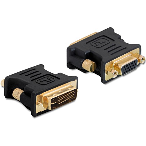 Delock Adapter VGA 15 Pin female to DVI 24+5 male