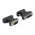 Delock Adapter DVI 24+5 female to VGA 15 pin male