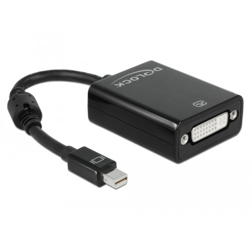 Delock Adapter mini DisplayPort 1.1 male  DVI female Passive black