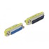 Delock D-Sub HD 44 pin male to female - Port Saver