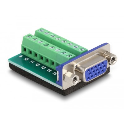 Delock Terminal Block > VGA female