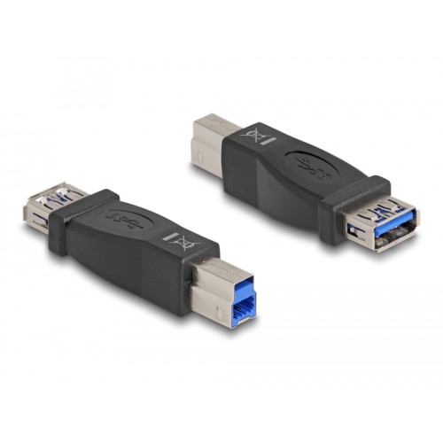 Delock Adapter USB 3.0-B male to USB 3.0-A female