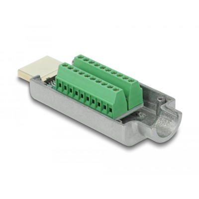 Delock HDMI-A male to Terminal Block with Metal housing 2