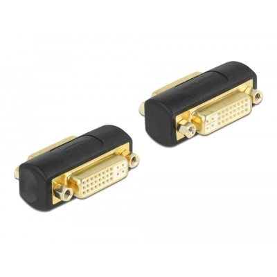 Delock Adapter DVI 24+5 female  DVI 24+5 female