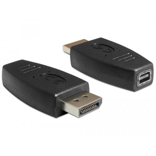 Delock Adapter DisplayPort 1.2 male  DisplayPort mini female