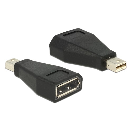 Delock Adapter mini DisplayPort 1.2 male  DisplayPort female black