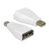 Delock Adapter mini DisplayPort 1.2 male  DisplayPort female white
