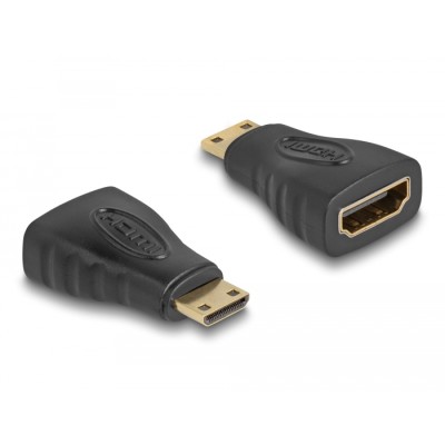 Delock Adapter High Speed HDMI C male to A female