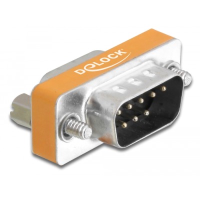Delock D-Sub 9 pin male  D-Sub 9 pin female Null Modem 2
