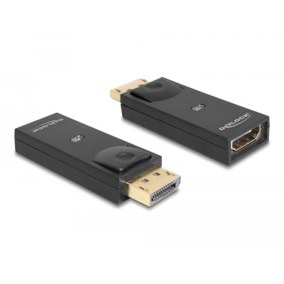 Delock Adapter DisplayPort 1.1 male  HDMI female Passive black