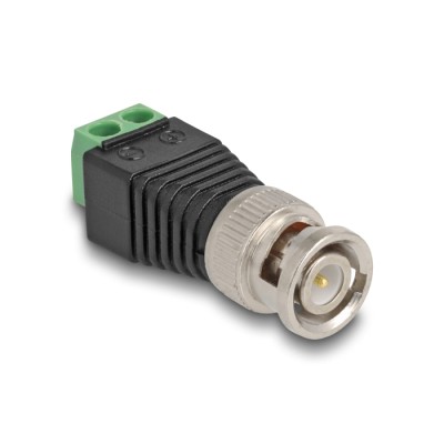 Delock Adapter BNC male > Terminal Block 2 pin