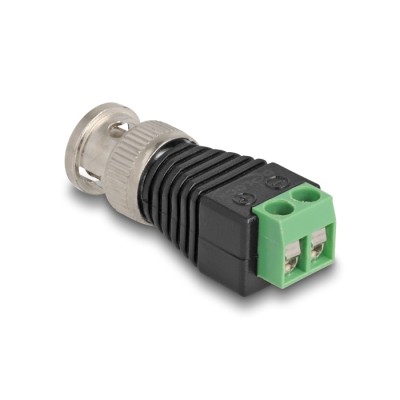 Delock Adapter BNC male > Terminal Block 2 pin 2