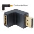 Delock Adapter DisplayPort male  DisplayPort female angled down