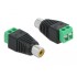 Delock Adapter RCA female > Terminal Block 2 pin