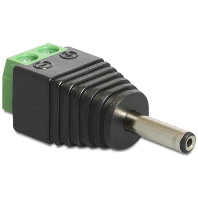 Delock Adapter DC 3.5 x 1.35 mm male > Terminal Block 2 pin
