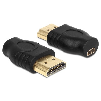 Delock Adapter HDMI Micro-D female > HDMI-A male