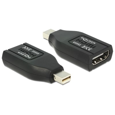 Delock Adapter mini DisplayPort 1.1 male  HDMI female